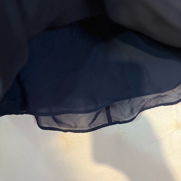 Women’s black lined Top Size L - Picture 4 of 5